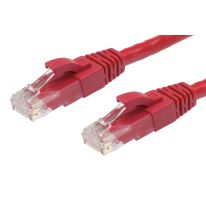 3m Cat 5E RJ45 - RJ45 Network Cable: Red