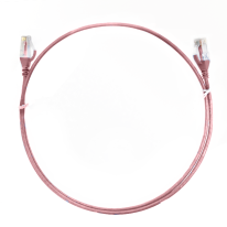 5m Cat 6 RJ45-RJ45 Ultra Thin LSZH Network Cables Pink_2