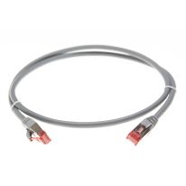 0.5m CAT6A S/FTP LSZH Ethernet Network Cable | Grey