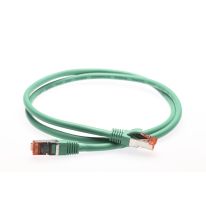 2m CAT6A S/FTP LSZH Ethernet Network Cable | Green