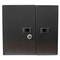 Lockable 2 Door FOBOT Wall Enclosure | Up to 48 Fibres (48 x LC or 24 x SC/ST)