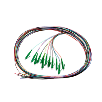 2m Fibre Pigtail LC/APC OS2/OS1 Singlemode | Rainbow 