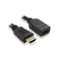 2m Premium High Speed HDMI® Extension cable M-F | Supports 4K@60Hz as specified in HDMI 2.0