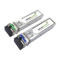 Moxa compatible 1.25G, BiDi SFP, TX1310nm / RX1490nm, 20KM Transceiver, LC Connector for SMF with DOM | PlusOptic BISFP-U-20-MOX