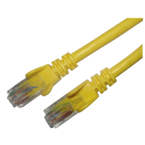 Yellow CAT5E Network Cable Patch Lead 5M