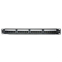 CAT6A Patch Panel - 24 Port 110 Style
