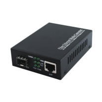 10/100/1000M SFP-RJ45  Media Converter. Fully compatible with both Multimode and Singlemode SFPs