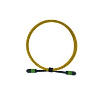 5m MPO-MPO 12F Single mode G652D Fiber Optic Cable | Yellow