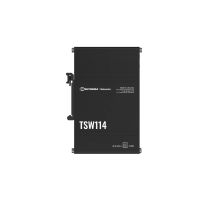 TSW114 | 5 Port Industrial DIN Rail Unmanaged Gigabit Switch, Plug-N-Play