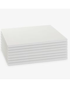 1.50m x 0.60m Shelves White Set of 8 (4 bays)