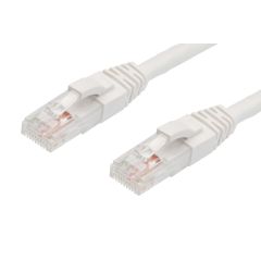 0.5m Cat 5E RJ45 - RJ45 Network Cable White1