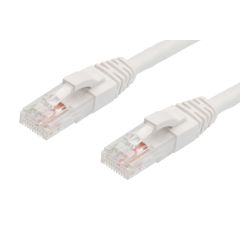 0.5m CAT6 RJ45-RJ45 Pack of 10 Ethernet Network Cable. White