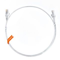 0.5m Cat 6 Ultra Thin LSZH Pack of 50 Ethernet Network Cable. White