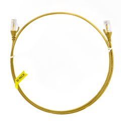 5m CAT6 Ultra Thin LSZH Ethernet Network Cable | 10 Pack Yellow