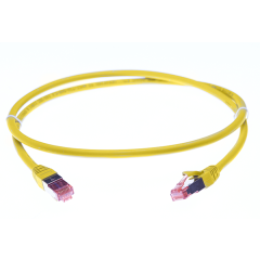 10m CAT6A S/FTP LSZH Ethernet Network Cable | Yellow