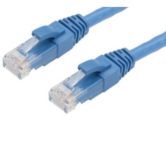 2m CAT6 RJ45-RJ45 Pack of 10 Ethernet Network Cable. Blue