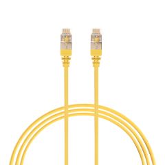 3m CAT6A RJ45 S/FTP THIN LSZH Network Cable | Yellow